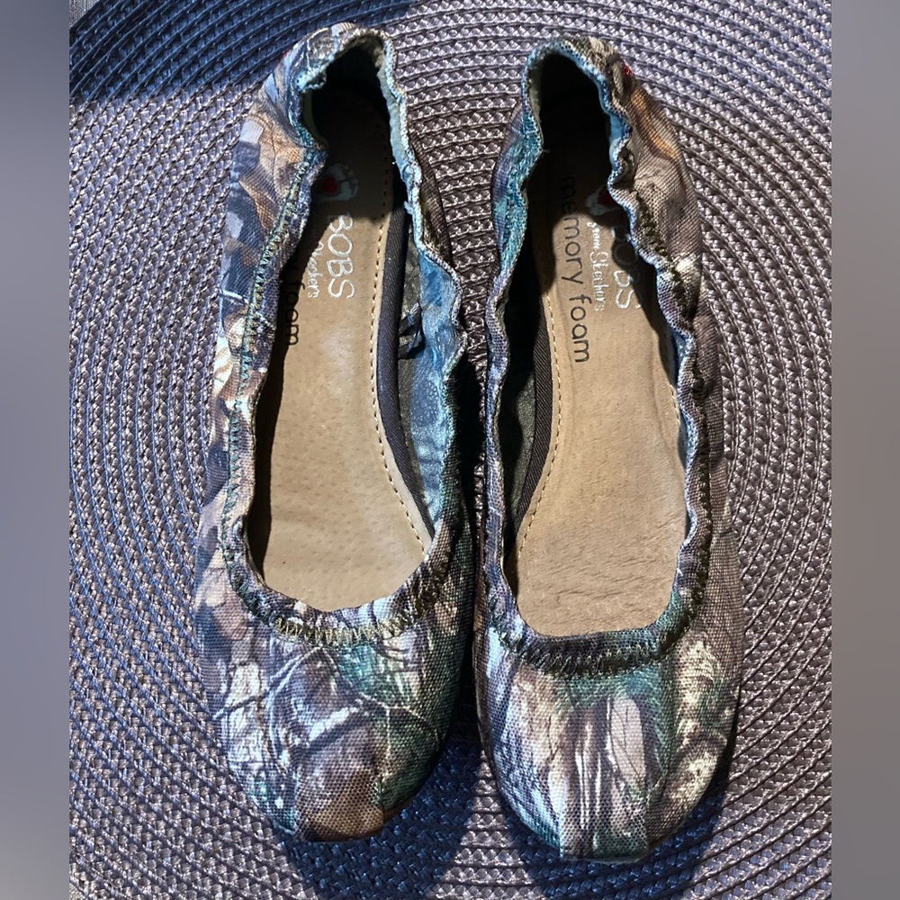 Camo Bobs from Skechers - Memory Foam - 6